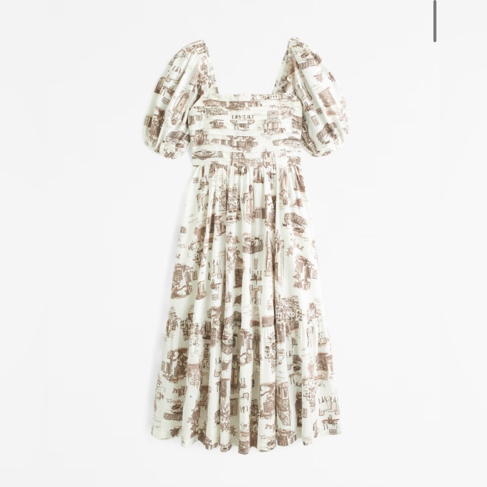 NWT A&F Emerson Midi Dress